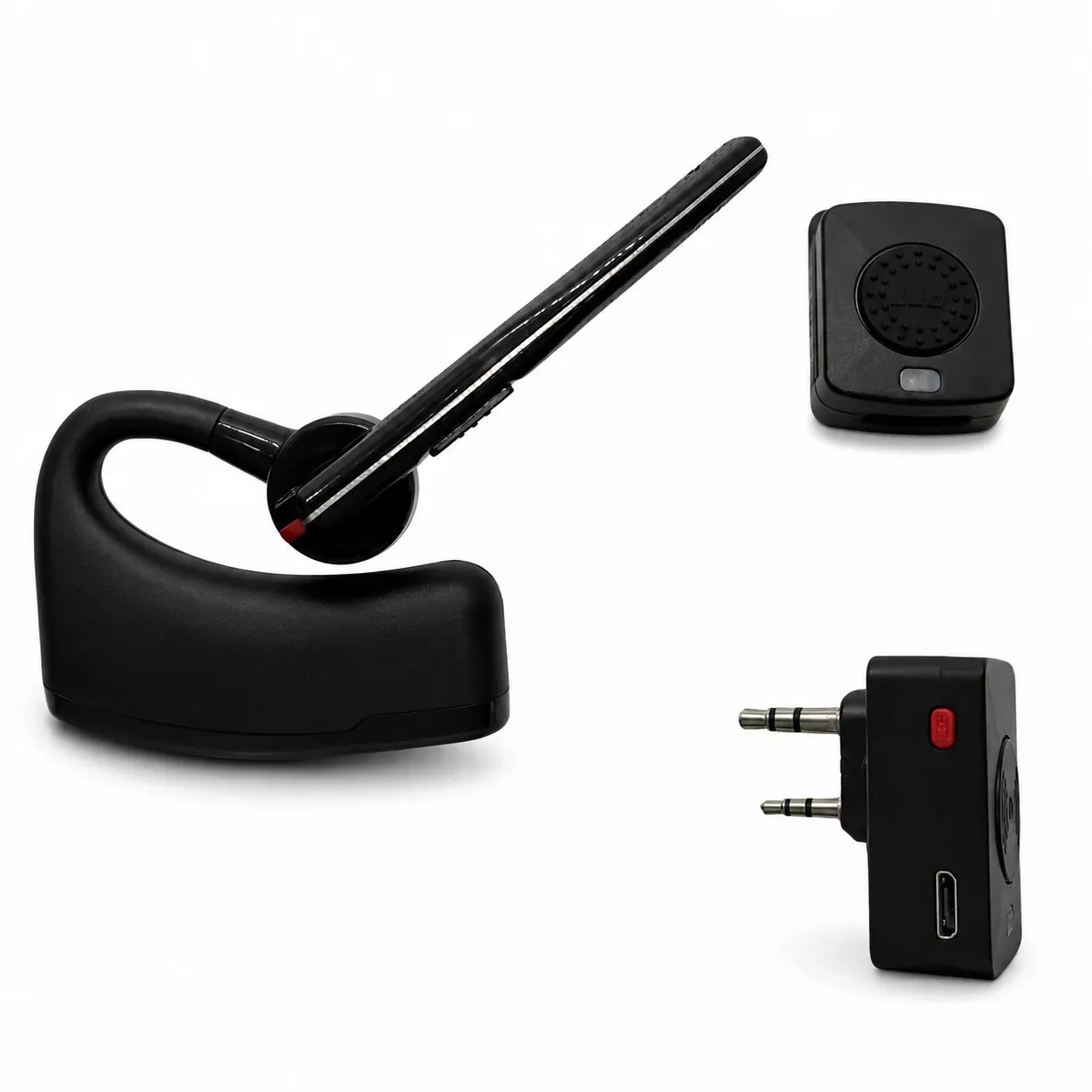 RUYAGE HB780D Bluetooth PTT Headset Kit for K-Type Walkie Talkies