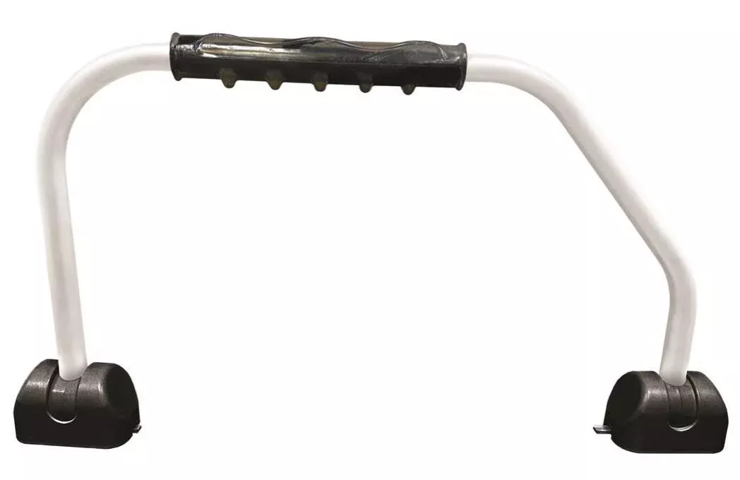 RV Designer GripSafe Entry Step Hand Rail, 27", White• R127
