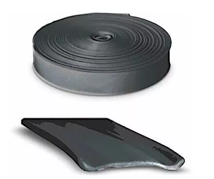 RV Designer Narrow Vinyl Insert Trim, 3/4" Wide, 50' Roll, Black• E532