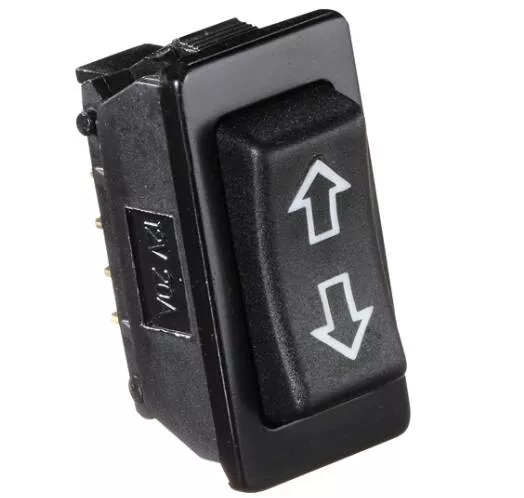 RV Designer RV Slide Out 40 Amp DC Rocker Switch - Black• S125