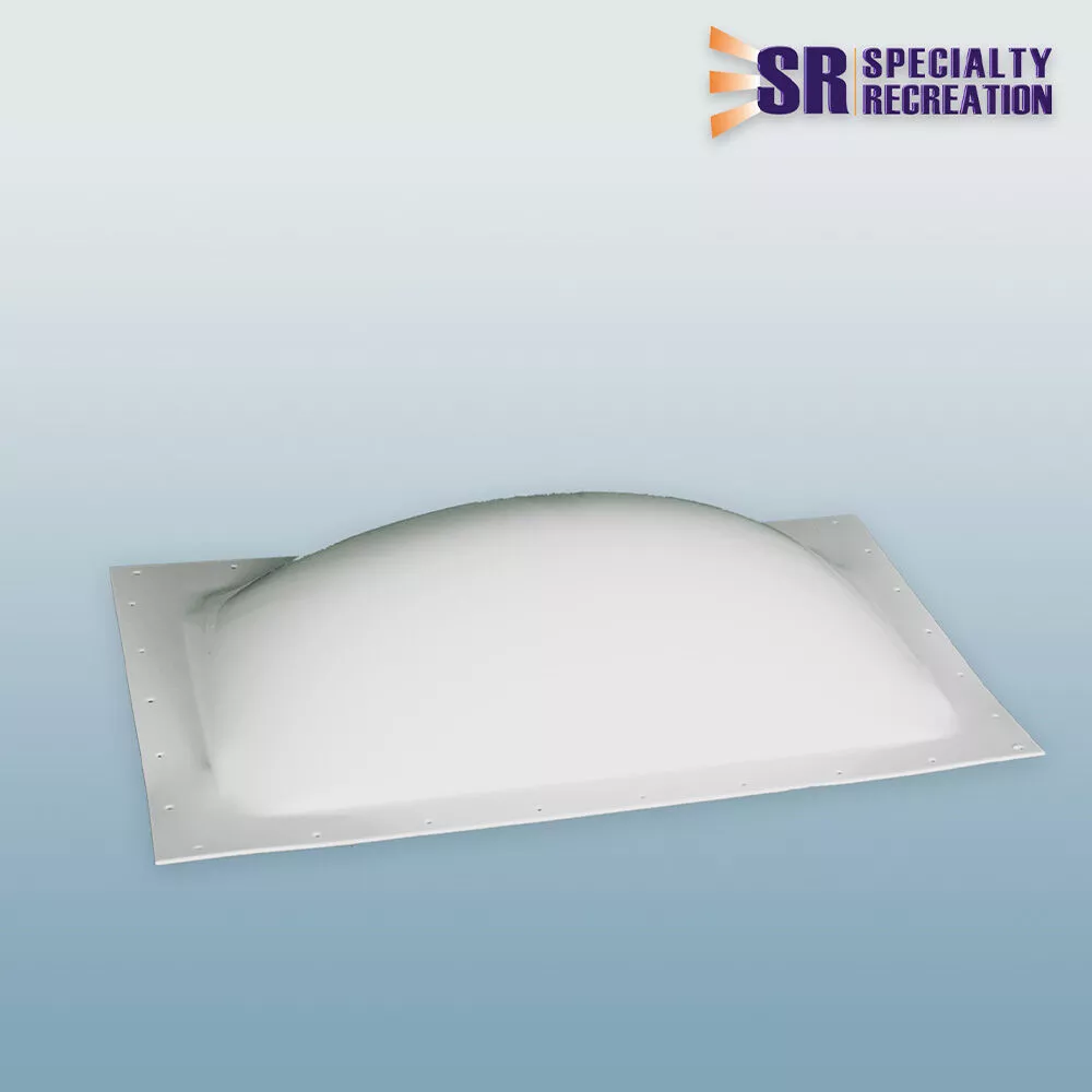 RV Skylight, Thermoformed Polycarbonate, 22” x 30”, White