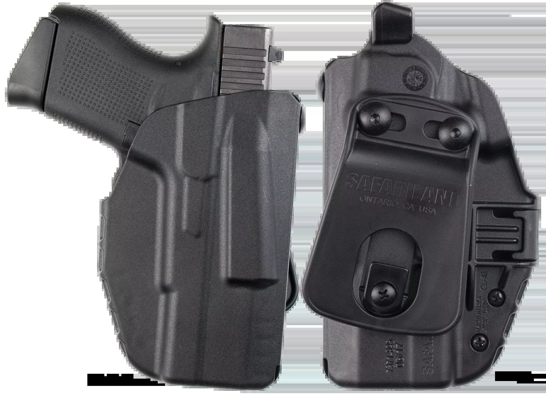 Safariland Automatic Locking System Paddle Holster, SafariSeven, Right Hand, Fits S&W M&P Shield 9/40 – 7371179411