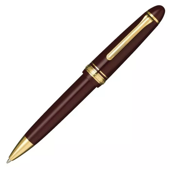 Sailor 1911L Maroon / Gold Ballpoint Pen