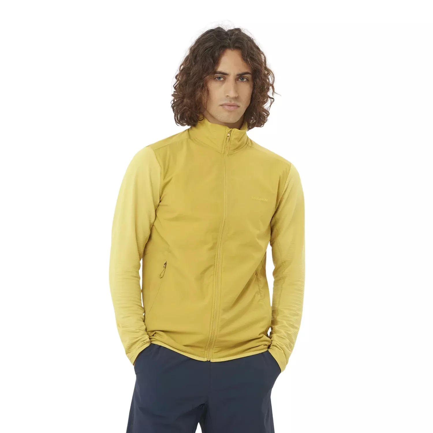 Salomon Essential Lightwarm Half Zip Midlayer Jacket | Men's