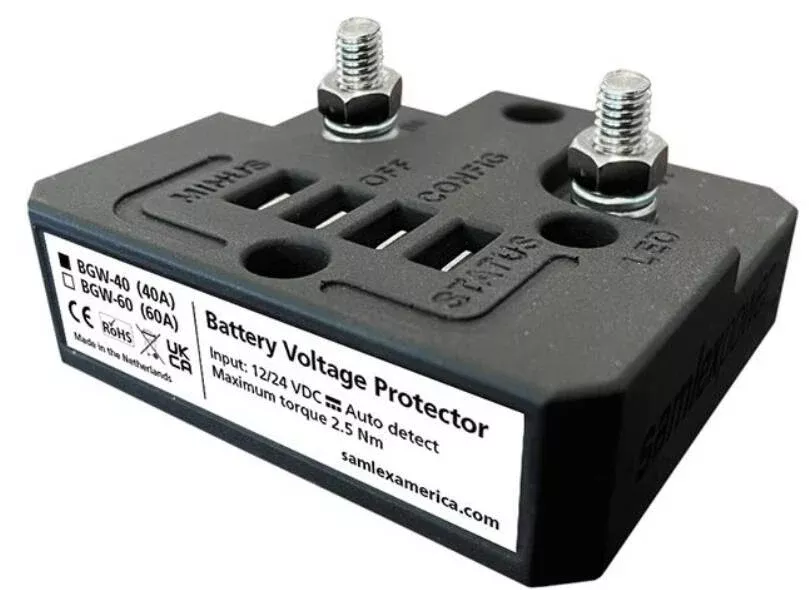 Samlex Battery Voltage Protector, 40 Amp• BGW-40
