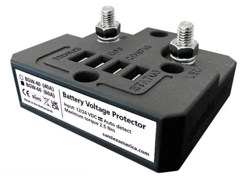 Samlex Battery Voltage Protector, 60 Amp• BGW-60