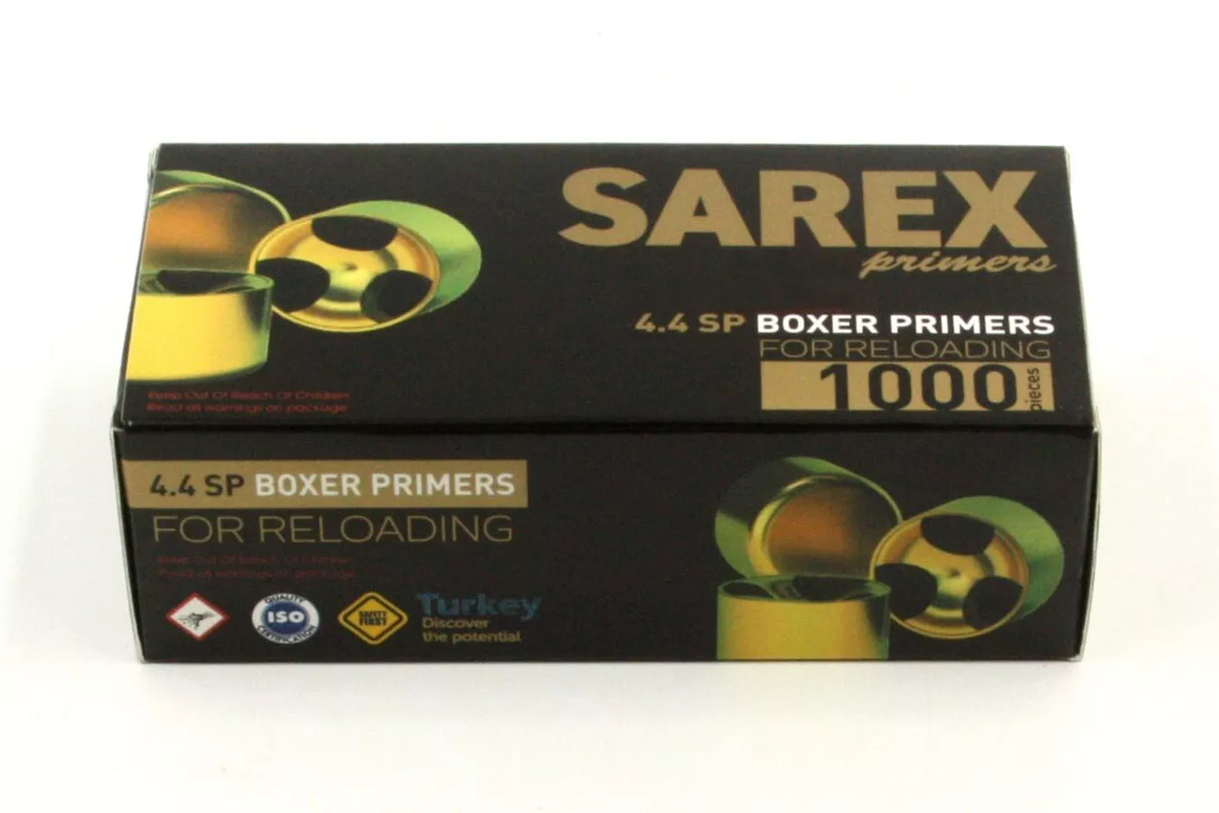 Sarex Small Pistol Primers 1000/Box