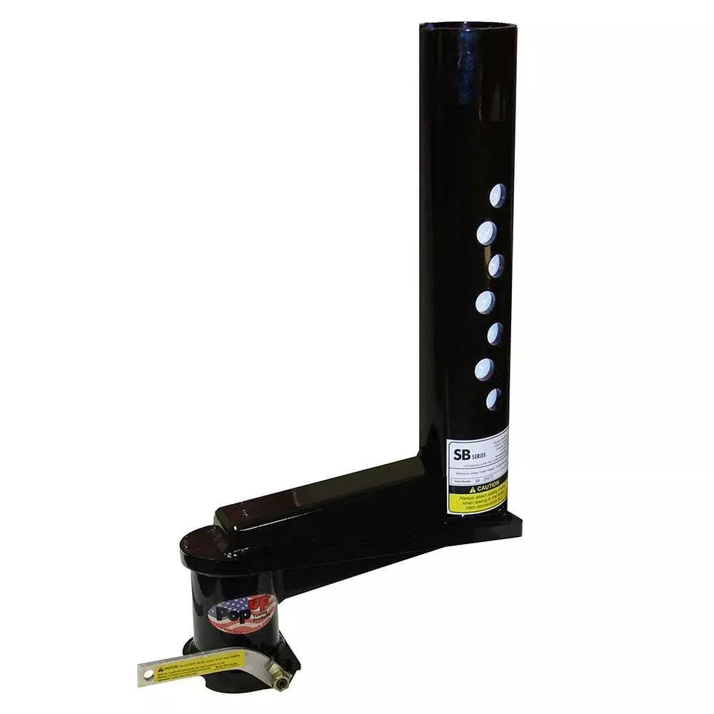 SB112 Gooseneck 12" Offset Coupler, 4" Round Tube