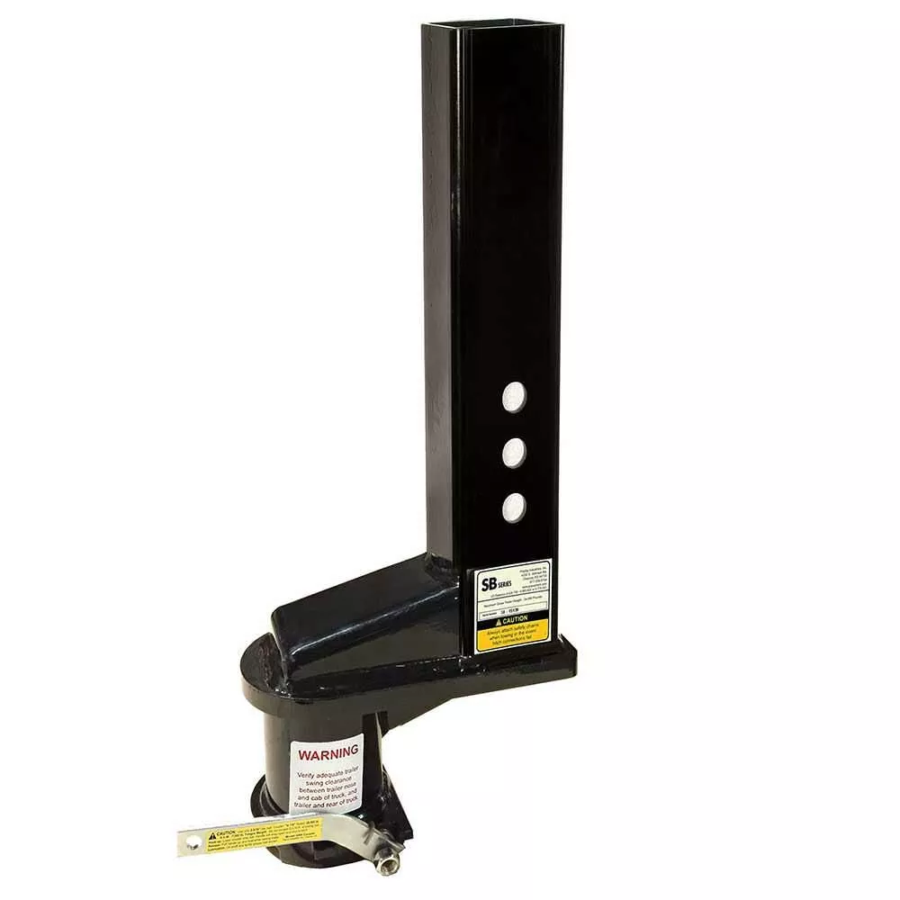 SB2-6 Gooseneck 6" Offset Coupler, 4.5" Square Tube