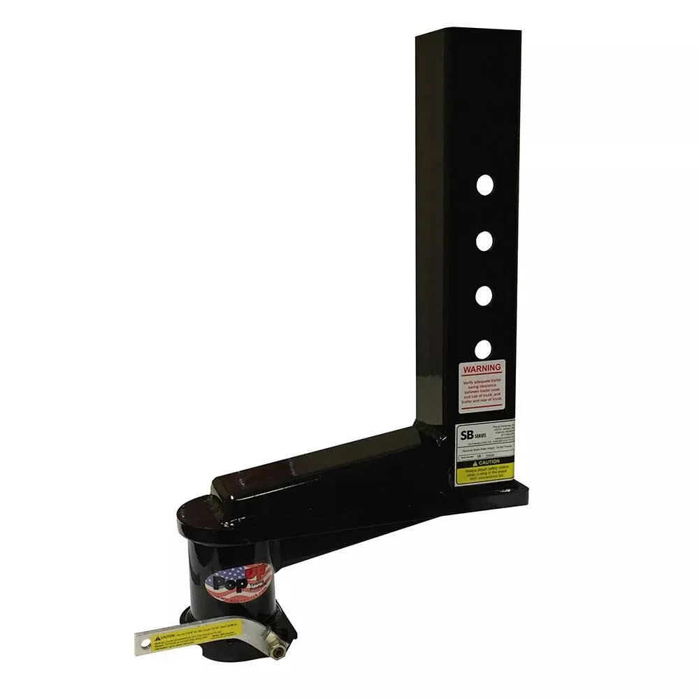 SB312 Gooseneck 12" Offset Coupler, 4" Square Tube