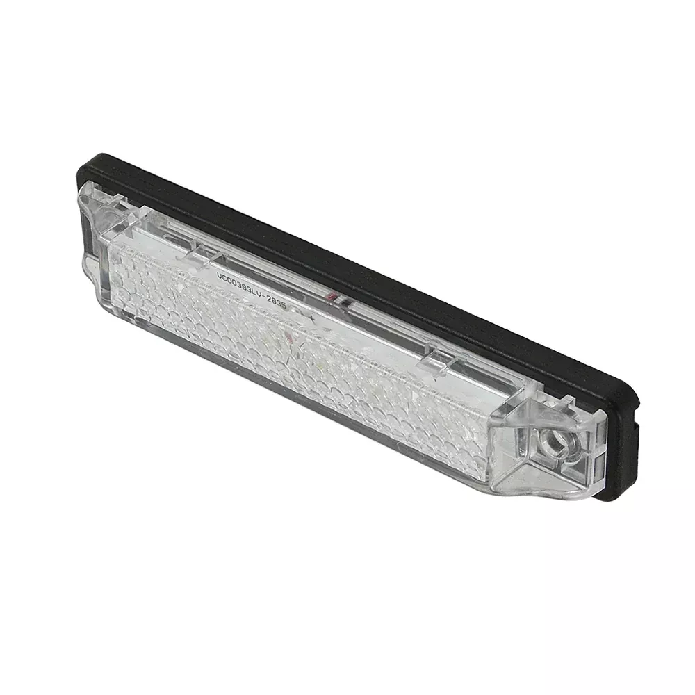 Scandvik 4 LED Light Strip – White w/Gasket – 12V