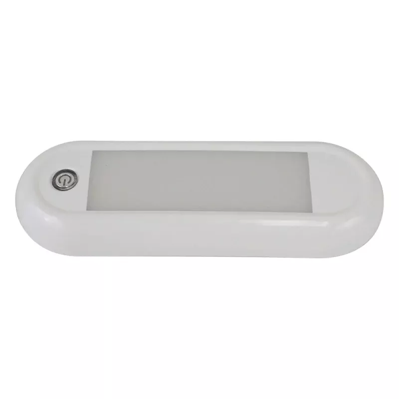 Scandvik 7 Oval Dome Light w/SwitchDimming – 12/24V
