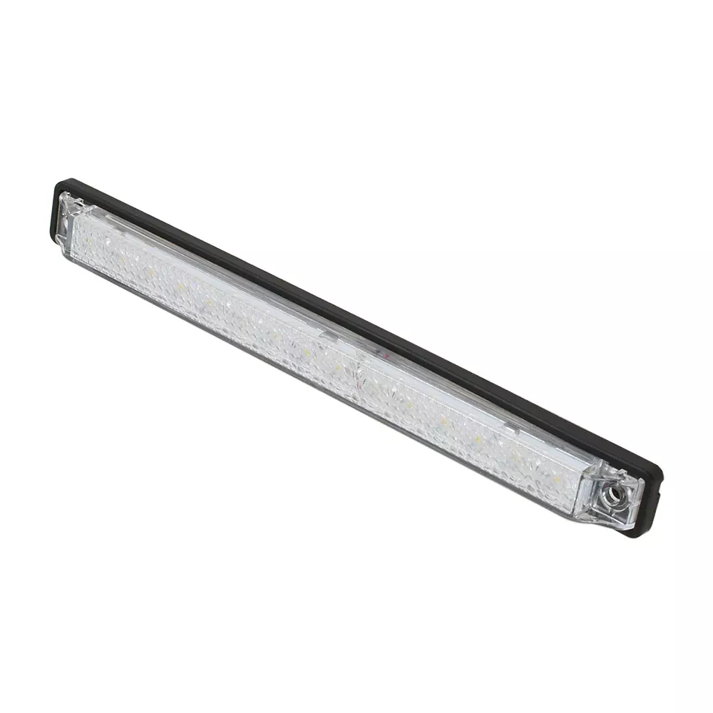 Scandvik 8 LED Light Strip – Blue w/Gasket – 12V