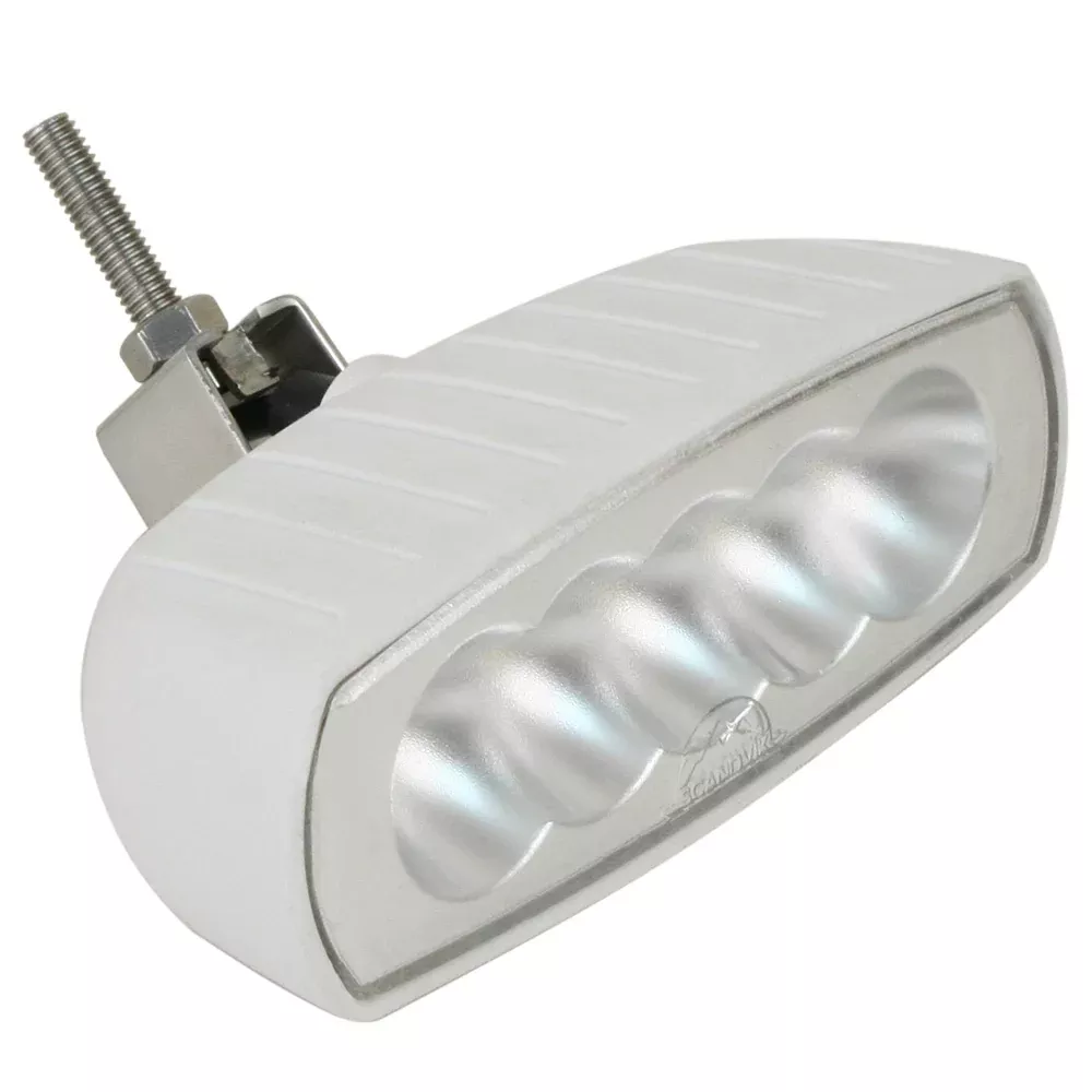 Scandvik Bracket Mount LED Spreader Light – White