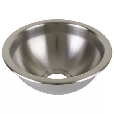 Scandvik Brushed SS Sink Basin, 9x4-Inch