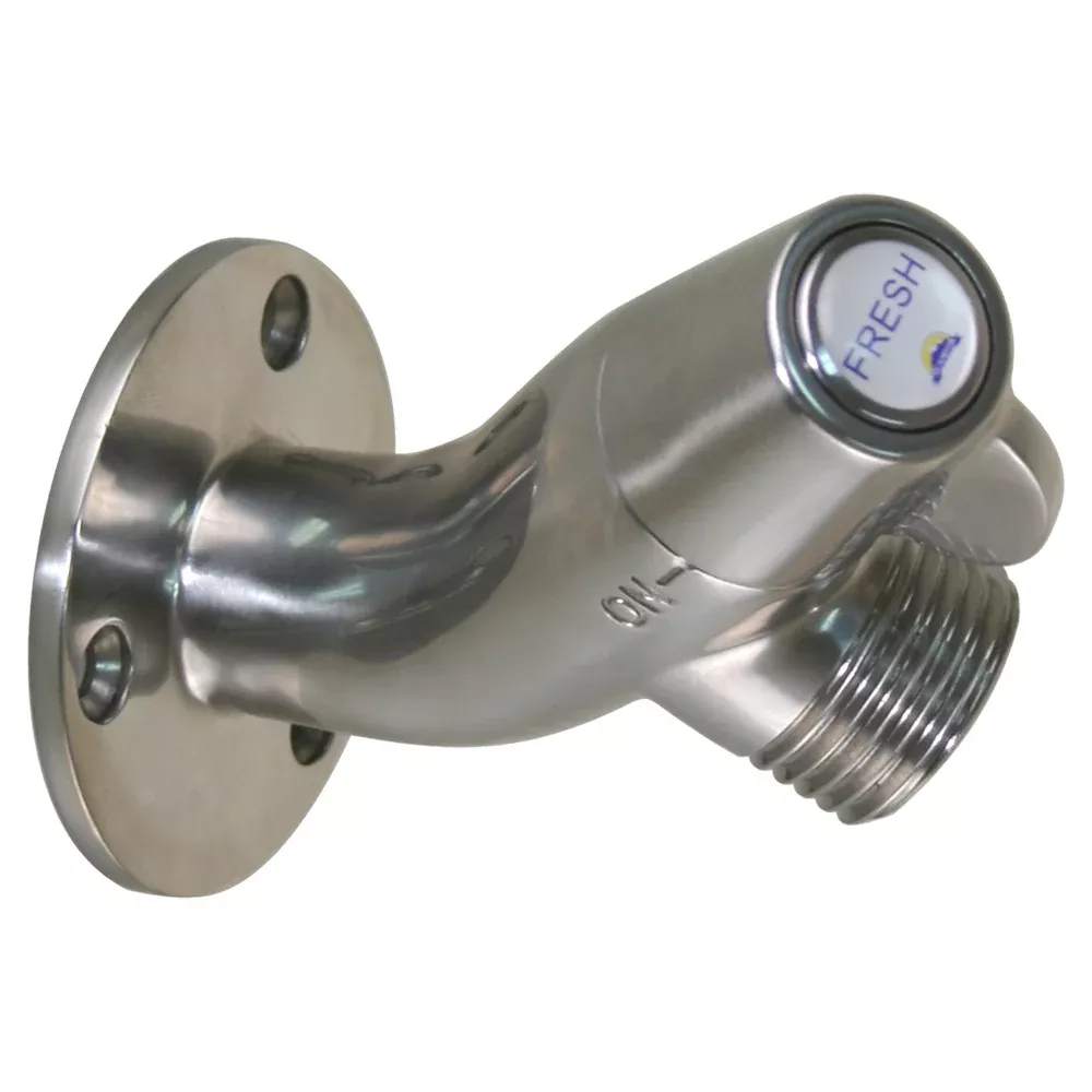 Scandvik Ceramic Angled Washdown Valve – SS Spigot