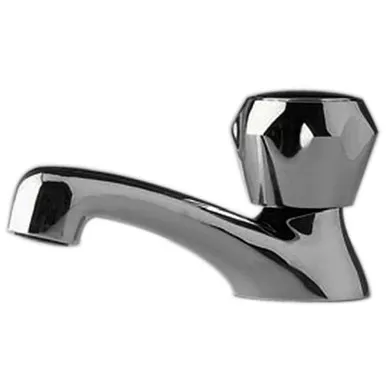 Scandvik Chrome Heavy-Duty Brass Basin Tap