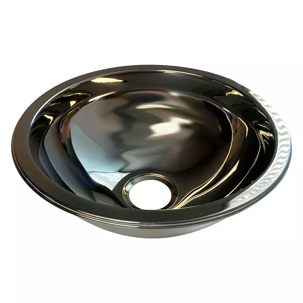 Scandvik SS Basin Sink – 11.5 x 5 – Mirror Finish