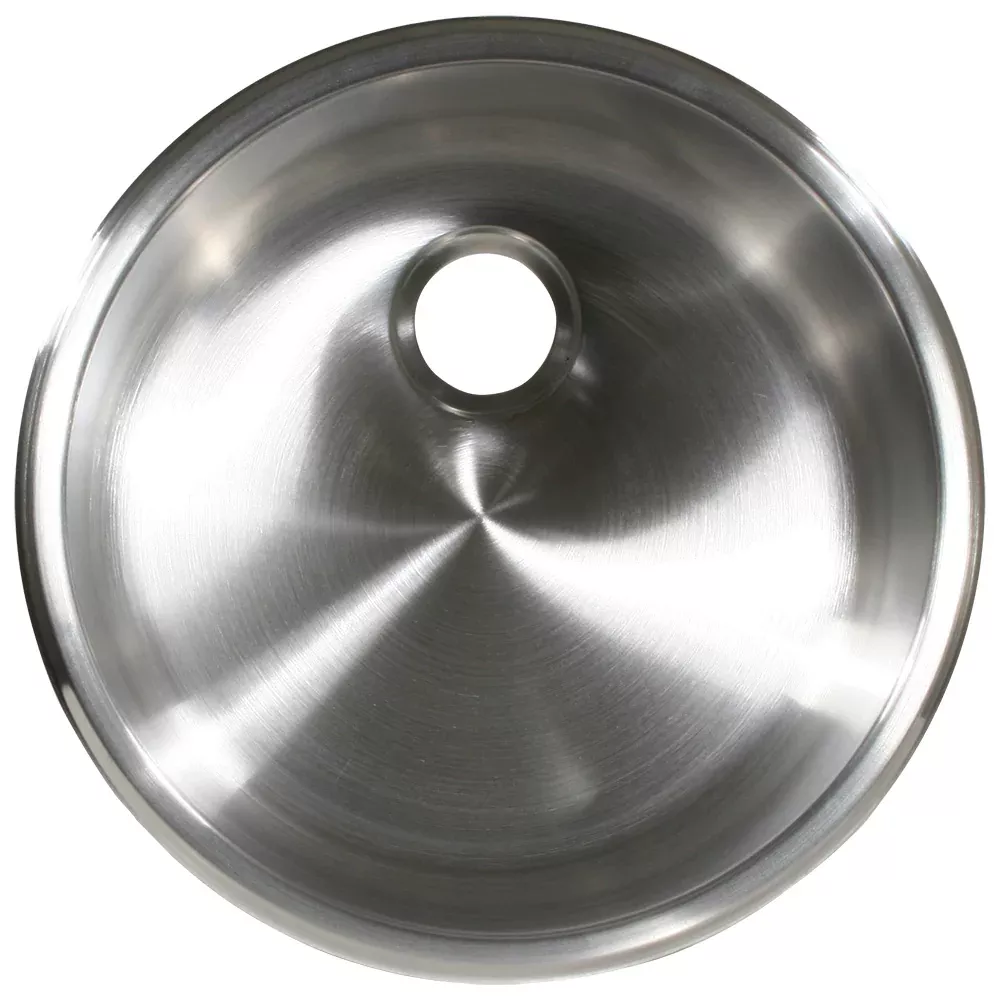 Scandvik SS Cylindrical Sink – (11-5/8 x 5) – Brushed Finish