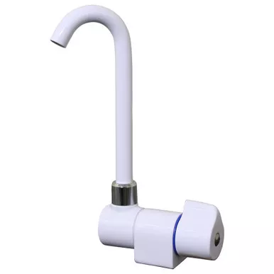 Scandvik White Tall Tap with Folding Spout