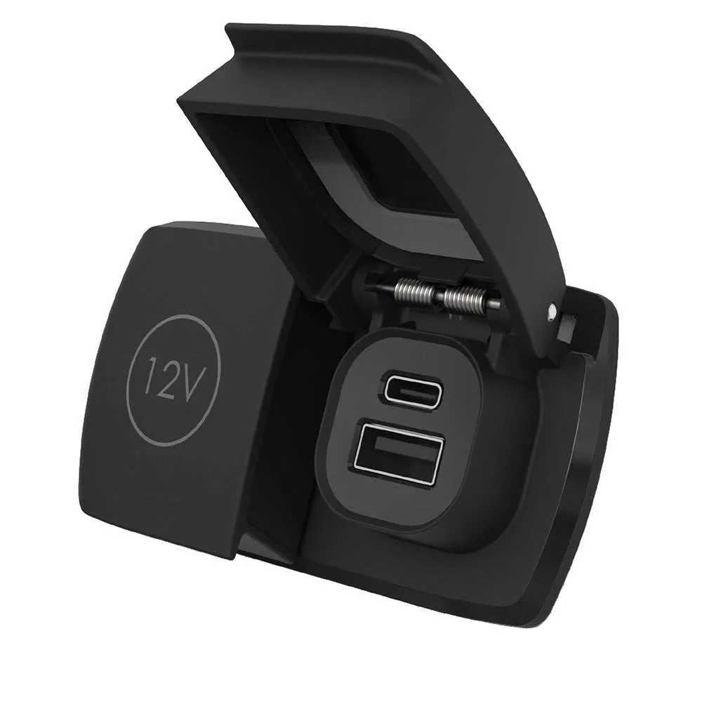 Scanstrut Flip Pro Duo - USB-A & USB-C w/12V Power Socket - SC-MULTI-F2