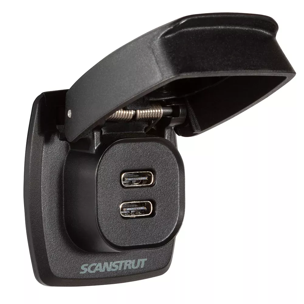 Scanstrut Flip Pro Max – Dual USB-C Charge Socket