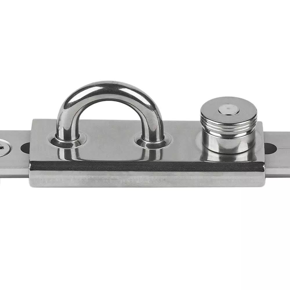 Schaefer Stainless 1-1/4" T-Track Slider - Eye Slide/Lined - 72-49