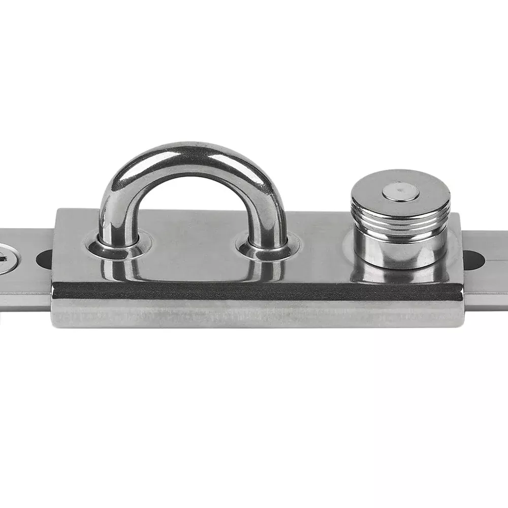 Schaefer Stainless 1-1/4" T-Track Slider - Eye Slide/Lined