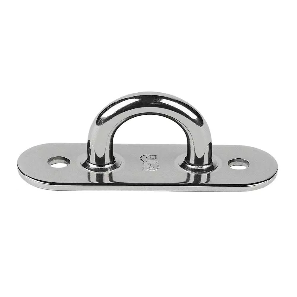 Schaefer Stainless Steel Welded Pad Eye - 3"L x 1"W - 78-01