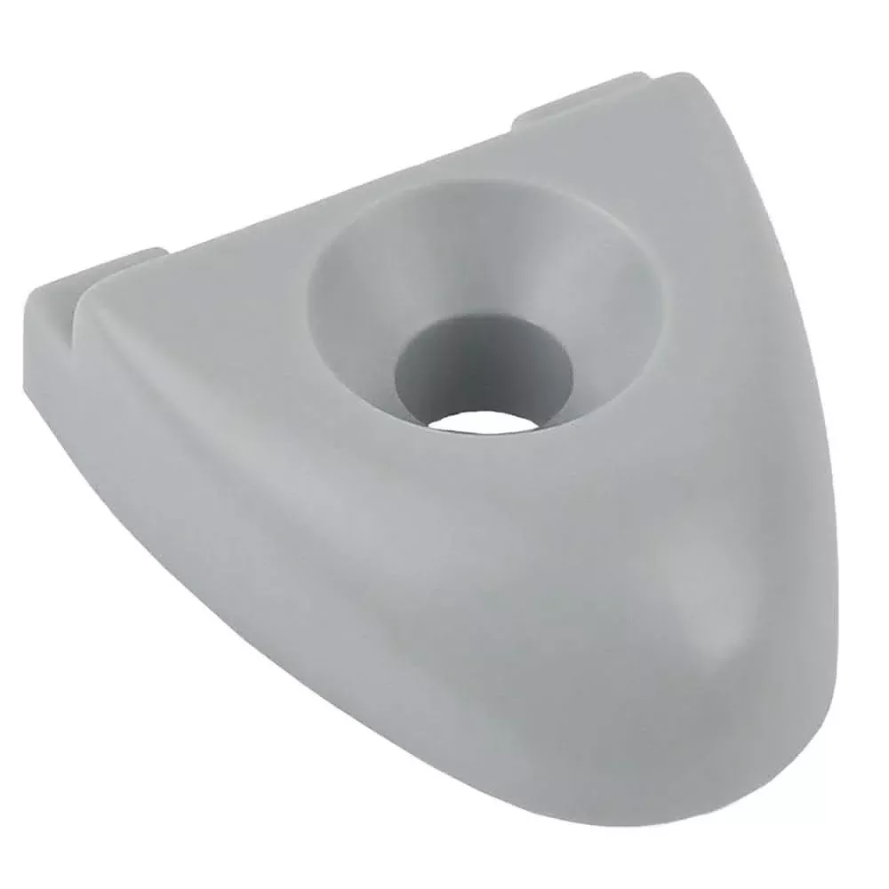 SChaefer T-Track Endstop for 1-1/4" Track - Grey - 74-36-G