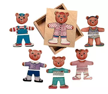 Schylling Emma Moody Bear Puzzle