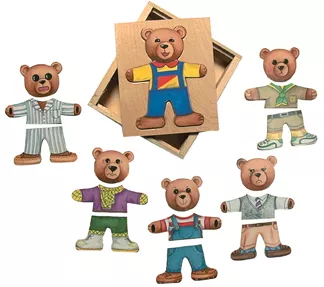 Schylling Ernest Moody Bear Puzzle