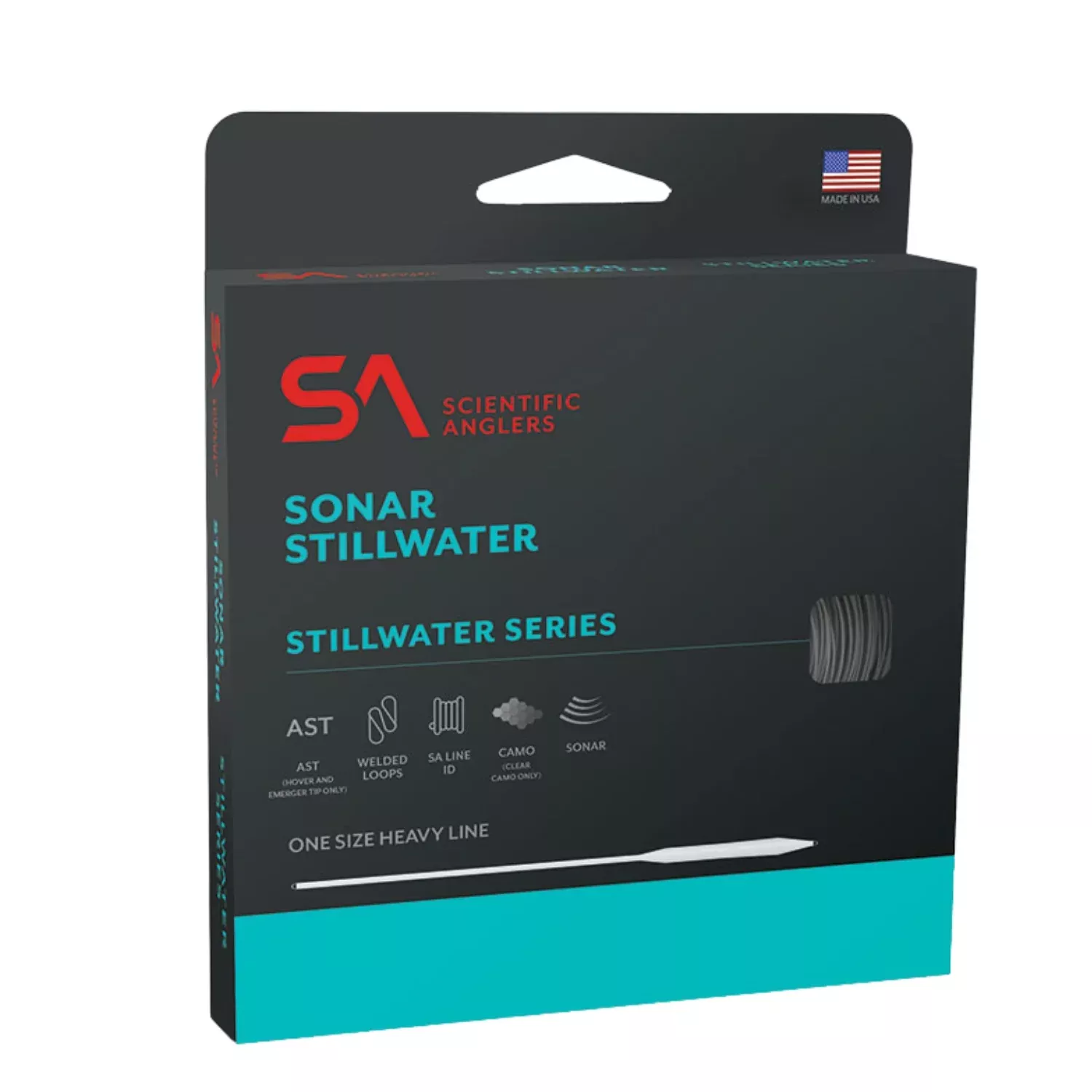 Scientific Anglers Sonar Stillwater Clearwater Camo Fly Line