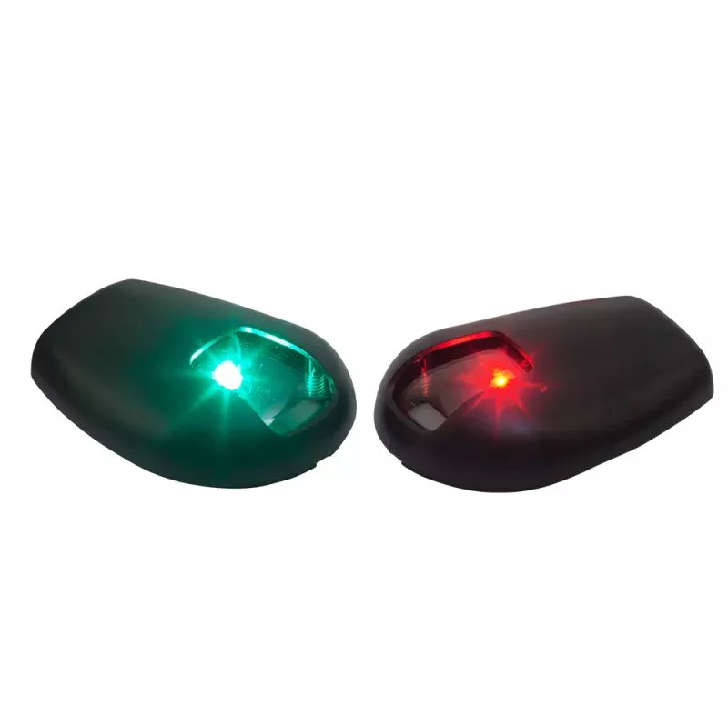 Sea-Dog Black Side Mount LED Navigation Lights – 1 NM – PortStarboard