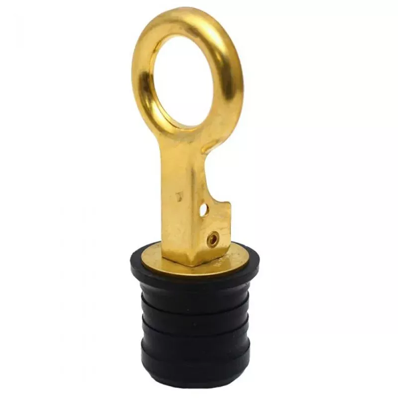 Sea-Dog Brass Snap Handle Drain Plug – 1-1/4