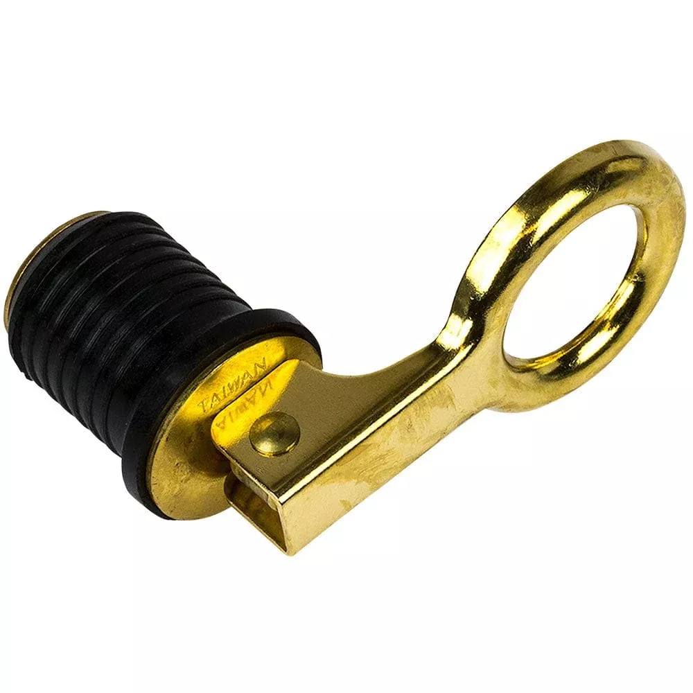 Sea-Dog Brass Snap Handle Drain Plug – 1