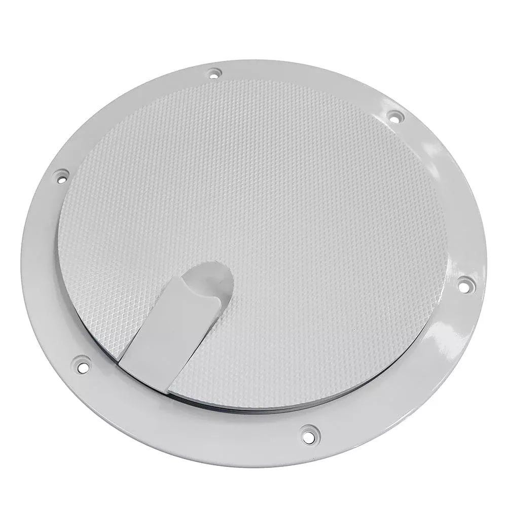 Sea-Dog Pop-Out Textured Deck Plate – White – 6″