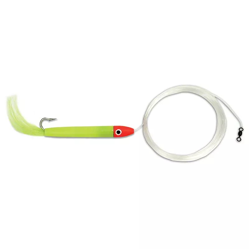 Sea Striker Got-Cha Troll Fl Red/Chart – Chartreuse Bucktail