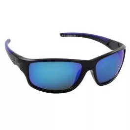 Sea Striker Gulfstream Polarized Sunglasses - Black Frame - Green Mirror Lens