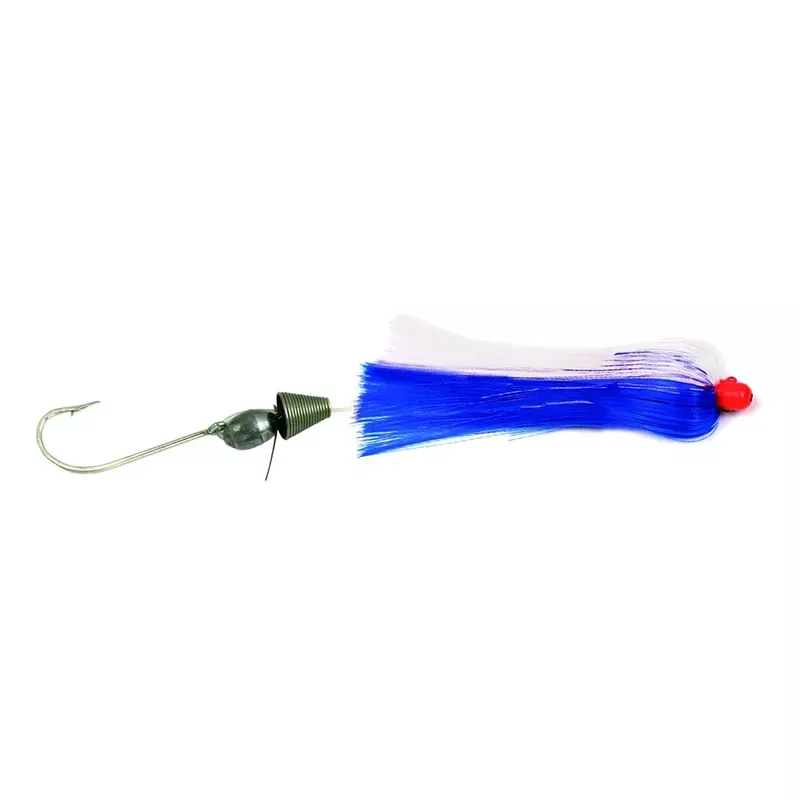 Sea Striker Sea Bug Ballyhoo Rig 1/4 oz. Blue/White
