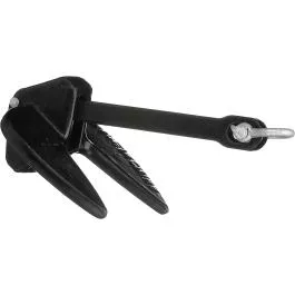 Seachoice Vinyl-Coated Navy Anchor – Black – 10 LB.