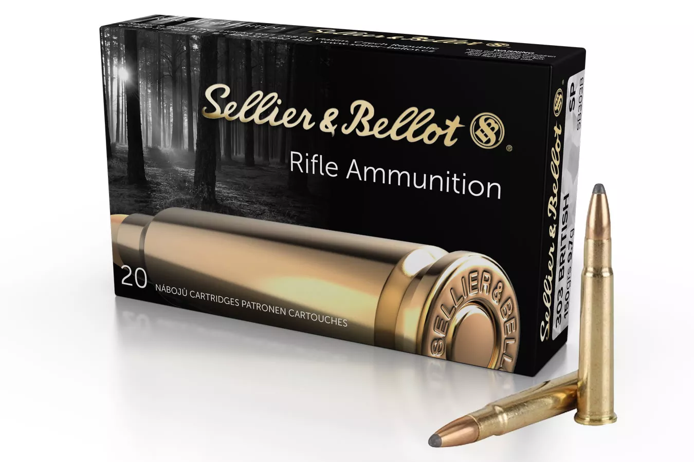Sellier And Bellot  303 British 150gr Jacketed Soft Point 20/Box