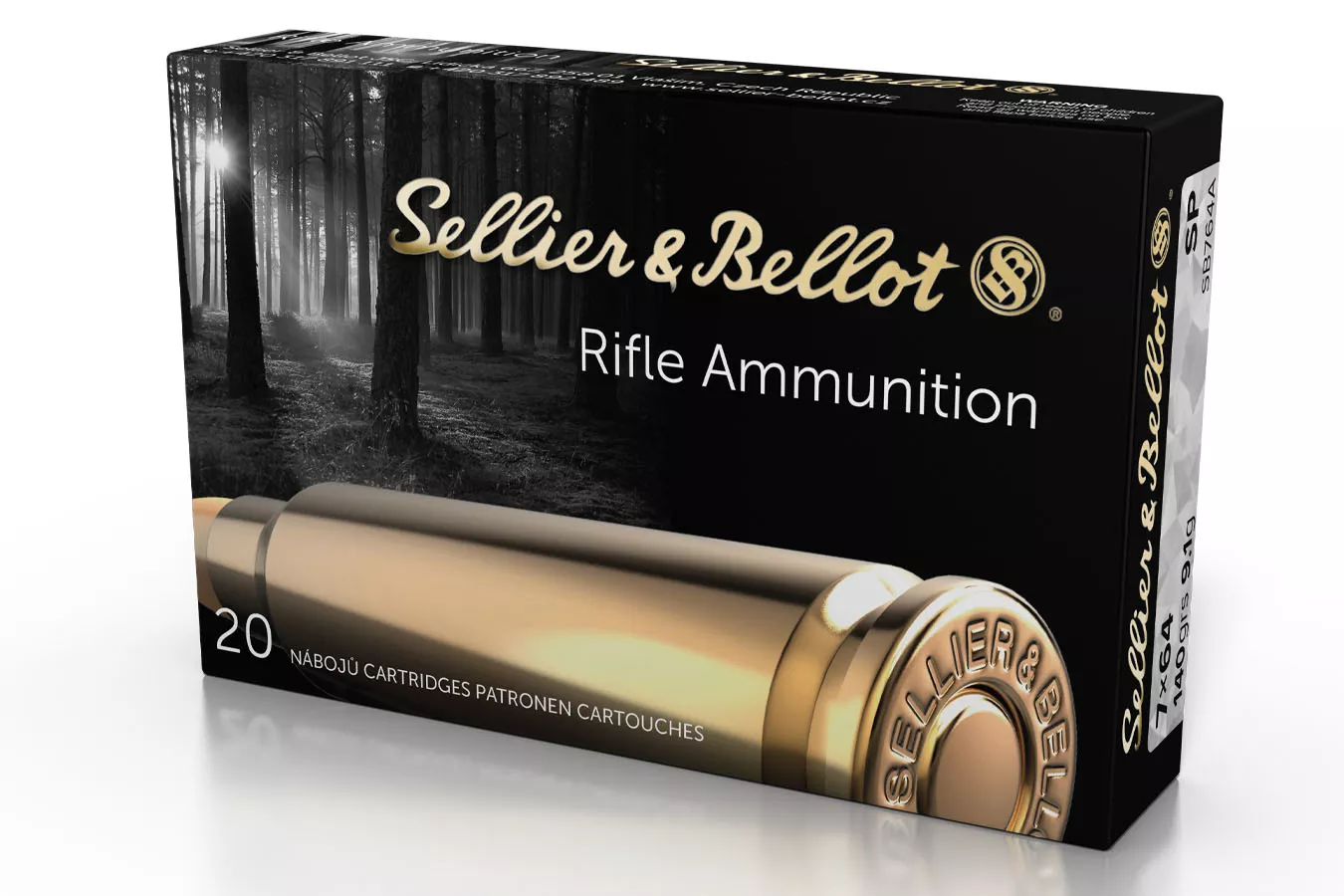 Sellier And Bellot  7x64mm 140 gr Soft Point 20/Box