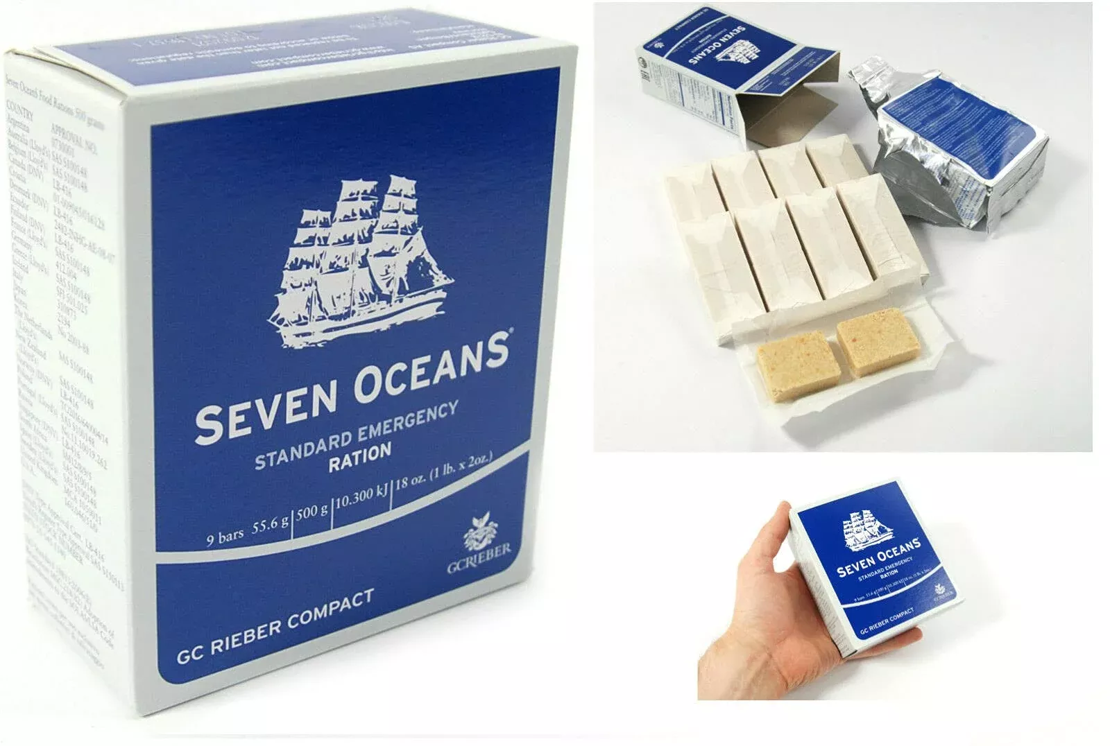 Seven Oceans - Emergency Food Biscuits