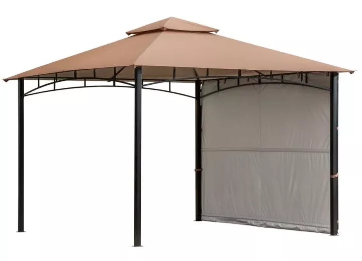 ShelterLogic Redwood Gazebo – 11 ft. x 11 ft., Bronze• 24011