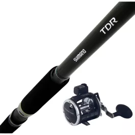 Shimano TDR Trolling Rod - 9' - Medium Heavy - Okuma Convector Trolling CV30D Reel - Combo