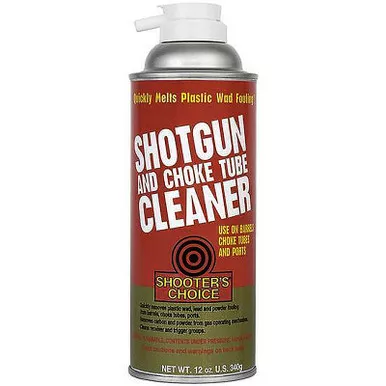 Shooters Choice Shotgun And Choke Cleaner 12 Ounce, SG012