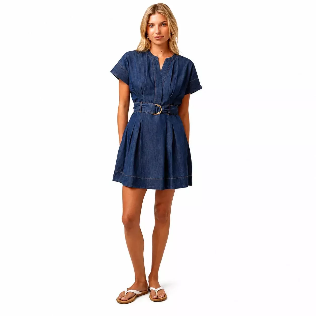 Shore Sonya Denim Mini Dress