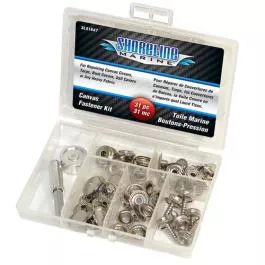 Shoreline Marine 47 Piece Canvas Fastener Kit