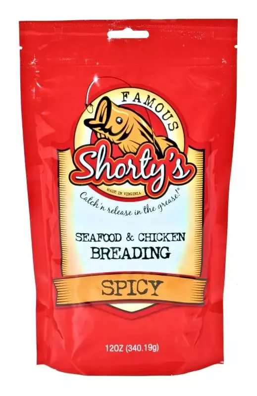 Shorty’s Famous Fish & Fowl Breader Spicy